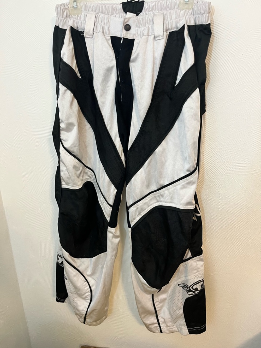 thor hockey pants Black and White Performance Joggers adult, medium